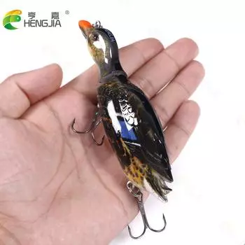 35 г 13 см утка плавающая мягкая приманка Shad воблеры силиконовые рыболовные приманки червь искусственная приманка щука рыболовные снасти воблер