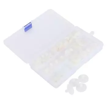 35 комплектов кукольных шарниров DIY Craft Toy аксессуары Engage Bolt Bear Making Supplies Белый