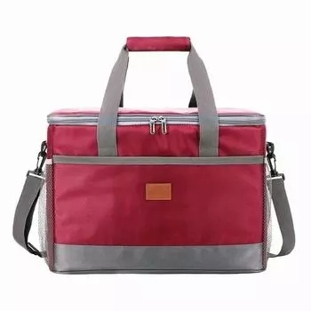 35 л большая вместимость складная сумка-холодильник многофункциональная изолированная сумка для пикника обед для походов на природе кемпинга барбекю семейной вечеринки