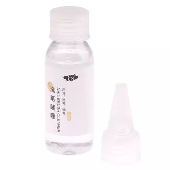 35 мл очиститель для кистей для ногтей кондиционер для затвердевших акриловых кистей для дизайна ногтей порошок