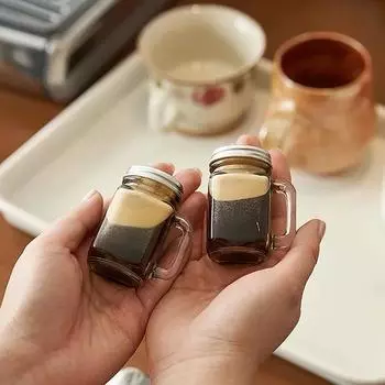 35 мл стеклянный пустой кофейный концентрат суб-бутылка для хранения кофейный инструмент