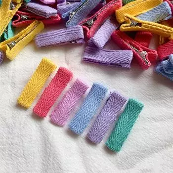 35 мм для девочек, для малышей, для детей, покрытые подкладкой, заколки для волос в виде уток для девочек, однотонные, для создания бантов, цветочные аксессуары для волос, аксессуары для волос для творчества темно-желтого