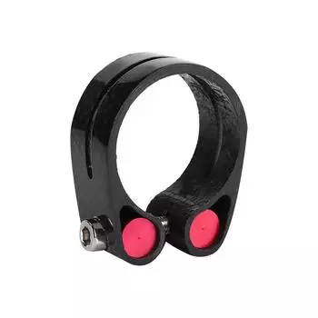 35 мм хомут для подседельного штыря из углеродного волокна для горного велосипеда, быстросъемный хомут для подседельного штыря