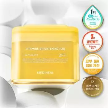 [35 наград] Mediheal Vitamine Blemish Pads 100 листов, популярная взрывная косметика в Корее Vita 100 sheets