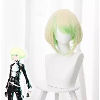 35 см аниме Mad Burnish Lio Fotia короткий парик косплей костюм термостойкие синтетические волосы для мужчин и женщин вечерние парики для косплея 35cm
