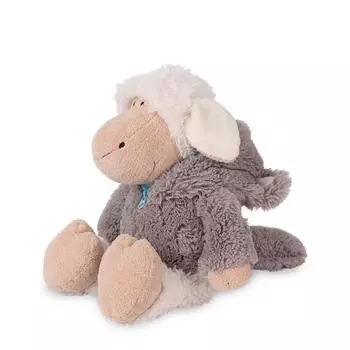 35 см плюшевая игрушка, обернутая в волчью шкуру и овечью ткань, кукольная подушка One Size серый