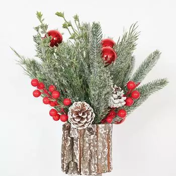 35 см Рождественская елка имитация падающего снега ПЭ рождественская елка бочка столешница маленькая сосна Нобеля горшечное растение
