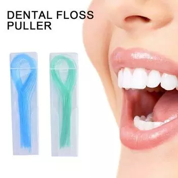 35 Stuks Нарезчики для зубной нити Naald Tand Beugels Tractie Draad Tussen Bretels Bruggen Orthodo F1J1 blue-1set