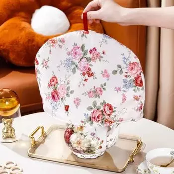 35x25 см изысканная крышка чайника с принтом термоизоляция чайник с принтом удобный и средне теплый