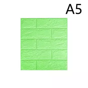 35X38.5Cm 3D ретро самоклеящиеся пенопластовые кирпичные настенные наклейки водонепроницаемые антистолкновительные украшения для спальни отремонтированные настенные наклейки