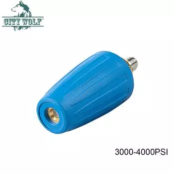 3600PSI Total Brass Tubro Rotation Nozzle ForI Промышленный бытовой пистолет для мойки высокого давления для автомобиля, фермерского хозяйства, аксессуар для уборки