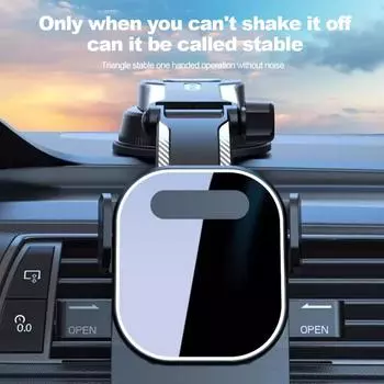 360 Degree Adjustable Sucker Cup Style Dashboard Car Phone Holder Windshield Mobile Cell Support Bracket for GPS Navigation