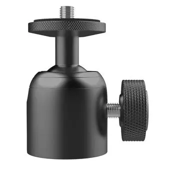 360 Degree Ball Head Rotating Mount Base Universal Backdrop Clamp Phone Tripod Stand Cell Phone 1/4 Screw Adapter