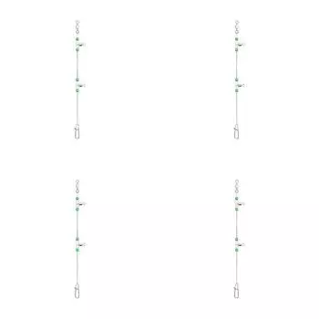 360-Degree Luminous Fishing Swivels Line Fishing Rolling Connector (40cm)