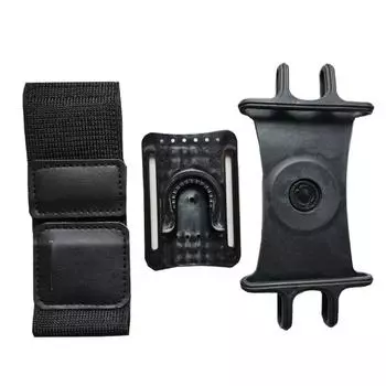 360 Degree Rotating Armband Mobile Bag Adjustable Strap Sports Wrist Case Outdoor Buckle Style