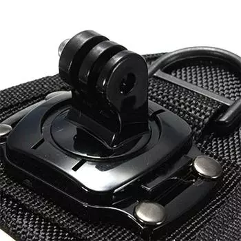 360 Degrees Wrist Band Arm Strap Belt Tripod Mount for GoPro Hero Xiaomi Yi OSMO MAX SJCAM SJ5000 Camera Adapter for Go Pro чёрный