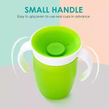 360 ° Детская кружка для питья, обучающая кружка для питья, детская кружка с защитой от удушья, кухонные принадлежности, Cozinha Utensilios Home