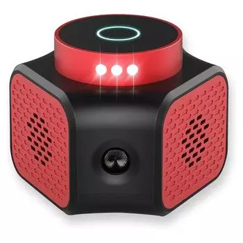 360-градусный отпугиватель животных Многофункциональный ультразвуковой отпугиватель мышей с двумя динамиками и преобразованием частоты Отпугиватель комаров Отпугиватель тараканов European standard серебряный