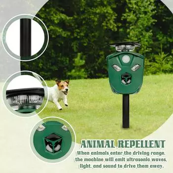 360-градусный солнечный свет птица животное трехсторонний для собак и кошек, собака One Size