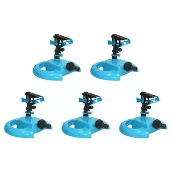 360-градусный вращающийся дождеватель, регулируемый поливной дождеватель для сада, газона и двора