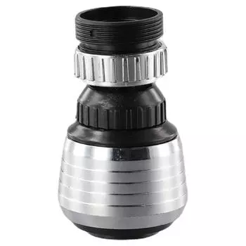 360 градусов Насадка-разбрызгиватель для смесителя Вращающийся поворотный аэратор для крана Гибкий