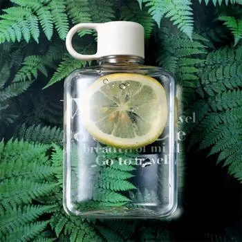 360 мл/500 мл Бутылка для воды Плоские напитки Чайник Подарок на день рождения Спортивная бутылка Фитнес 360ml зелёный