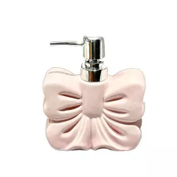 360 мл Бутылка для геля для душа Керамическая бутылка для эмульсии Милый дозатор для жидкого мыла Бытовой