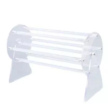 360 Rotation Hairband Display Stand Clear Necklace Storage Rack Acrylic Headband Holder Jewelry 1 Layer