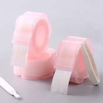 360 шт./компл. наклейка на веко, сетчатая пряжа, контактирующая с водой, самоклеящийся клей, невидимая катушка для пасты с двойным веком