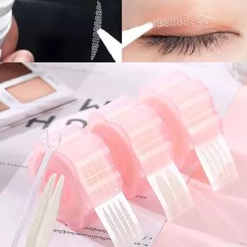 360 шт. S/L кружевные наклейки для век невидимая лента для век рулон водонепроницаемые сетчатые наклейки для глаз инструменты для макияжа L