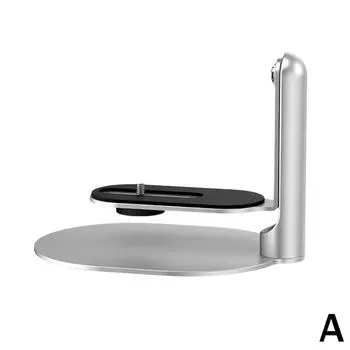 360-угольный настольный стенд для проектора для внутреннего и наружного использования для мини-кронштейна, держателя проектора, видеокронштейна T2V3 Silvery-1set