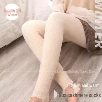 360g Women s Thickened Leggings: High-Elastic, Slimming, and Cotton-Threaded for Autumn/Winter Wear. Tights (80-130 jin)