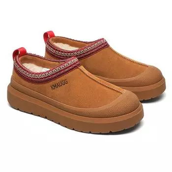 3635 snow boots for men and women couples thick-soled heightening piled thickened cotton shoes U shoes 35