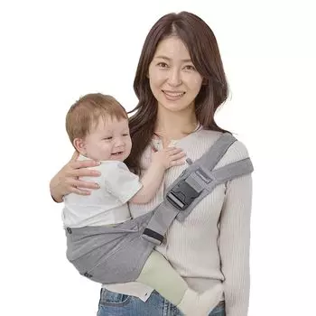 365 baby 2WAY второе детское бедренное сиденье, сидящее наверху, легкое в с местом для хранения GOOSEKET [GOOSEKET carrier] переноска, слинг, пояс, 20 кг, переноска, компактный,