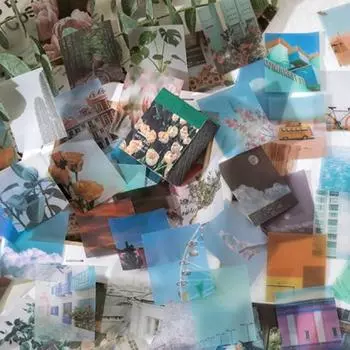 366 шт. Бумага для скрапбукинга, винтажная, экологически чистая, безвкусная, скрапбукинг, журнал путешествий, проекты, канцелярская коллекция для поделок 2