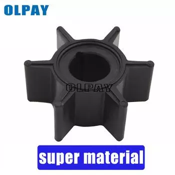 369-65021 Рабочее колесо для Tohatsu 3,5 5HP HANKAI 5HP 6HP лодочный двигатель 2-тактный 369-65021-1 Mercury 4HP 5HP 47-16154 чёрный