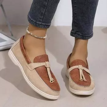 36-43 Мокасины Удобные Трансграничные мужские и женские туфли больших размеров Весна и лето Новые туфли на плоской подошве Повседневные Мягкая подошва 36 чёрный