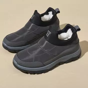 36-44 BAIRUILUN Хлопковая обувь Мужская и женская зимняя обувь Зимняя обувь 36 чёрный