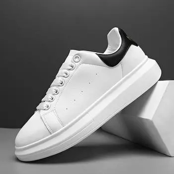 36~45 Women Mens White Sneakers Fashion Designer Chunky Shoes For Girls Boys Men Platform 2024 Spring Autumn Vulcanized Shoes 36