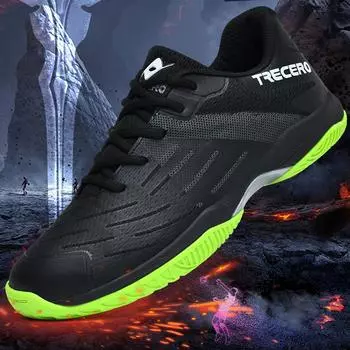 36-46 Новые амортизирующие, противоскользящие и износостойкие волейбольные кроссовки Sissalon, обувь для настольного тенниса, теннисная обувь 36 чёрный