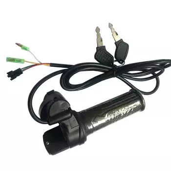 36/48/60 В электрический велосипед, ручка дроссельной заслонки, электровелосипед, поворотный руль, ускоритель 36V