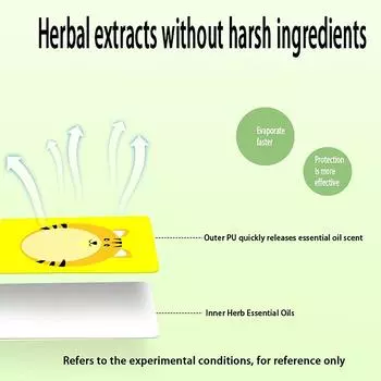 36/60 шт. наклейки от комаров, мультяшные натуральные патчи от комаров, нетоксичные 36pcs