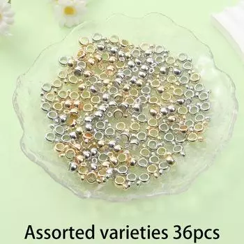 36/66/126 шт. пластиковых подвесных бусин для ювелирных изделий, разделительные бусины, летний пляжный браслет на лодыжку, серьги-брелки своими руками 36pcs