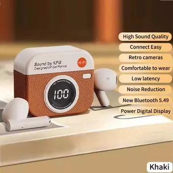 36 часов Bluetooth-гарнитура с шумоподавлением, внутриканальные наушники, мини-наушники TWS, беспроводные наушники для путешествий