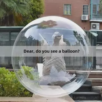 36-дюймовый прозрачный шар для праздничного и свадебного декора