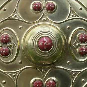 36 Inch Shield Medieval Knight Reenactment Celtic Shield Greek Shield