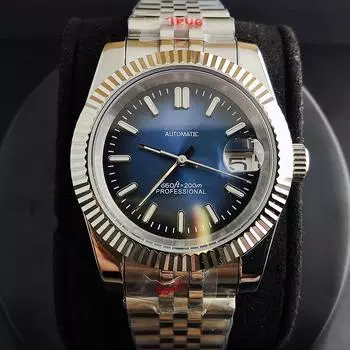 36 мм 40 мм мужские и женские автоматические механические часы nh35 механизм с сапфировым стеклом часы для пар C3 светящийся индивидуальный циферблат