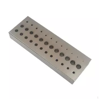 36 отверстий для заклепок с несколькими размерами отверстий, пробойник, инструмент для часовщика