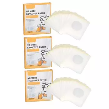 36 шт., эффективный и надежный самоклеящийся пластырь для снятия алкогольного опьянения, для ежедневной вечеринки в баре