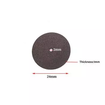 36 шт. аксессуаров 24 мм режущий диск усиленный режущий диск вращающаяся пила коричневый